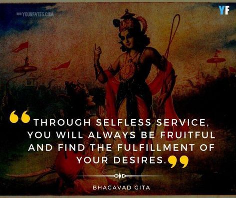 Selfless service Gita Sayings, Bhagavad Gita Quotes Inspiration, Krishna Lines, Quotes By Lord Krishna, Bhagvad Geeta, Bhagvat Gita, Bhagavad Gita Quotes, Bhagwad Gita, Hinduism Quotes