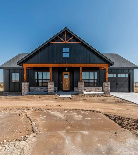 3 Bed Barndominium, Barndominium Houses, Floor Plan Layout, Barndominium, Custom Home, 3 Bed, Exterior Design, Custom Homes, Shop House