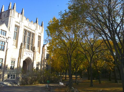 The campus at the University of Saskatchewan :) Saskatchewan Aesthetic, University Of Saskatchewan, Mood Board, Chelsea, University, In This Moment, House Styles, Collage, Pins