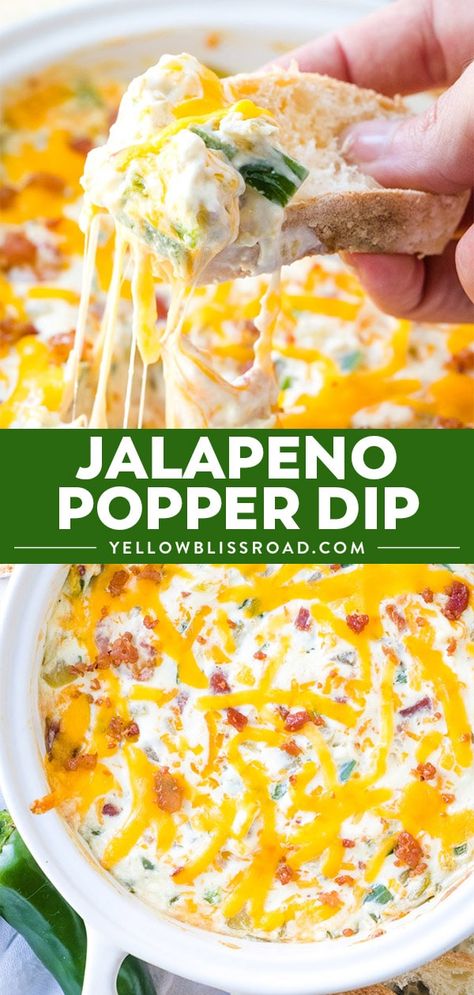 Chips Dip, Jalapeno Popper Dip, Creamy Jalapeno, Popper Dip, Easy Dip, Popular Appetizers, Cheesecake Dip, Jalapeno Popper, Easy Dips