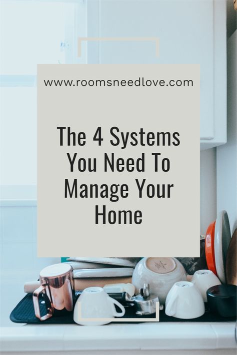 Home Organization System, Home Systems How To Organize, Systems For Life, Organization Systems Home, Systemize Your Life, Home Management System, Housewife Life, Creating Systems, Systems For Home