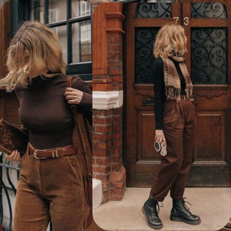 Barista Outfits, Outfit Ideas Everyday, Academia Aesthetic Outfit, Dark Academia Outfits, Dark Academia Outfit, Look Boho Chic, Chic Boots, Wardrobe Refresh, Academia Outfits