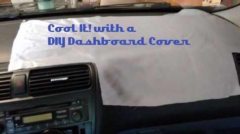 Picture of Cool It! DIY Dashboard Cover Under $10 Old Honda Civic, Diy Dashboard, Smart Car Accessories, Uranus Planet, Car Interior Diy, Purple Car, Dashboard Covers, Water Party, Yellow Car