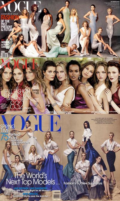 American Vogue's "Top Models" Issue Asian Supermodel, American Top Model, Victoria Secret Wings, Magazine Cover Ideas, Tammy Wynette, Hoyeon Jung, Gisele B, Liu Wen, Vogue Magazine Covers