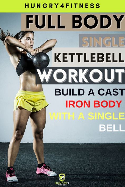 A person completing a full body single kettlebell workout. Kettlebell Core Workout, Kettlebell Hiit, Hiit Workouts Fat Burning, Powerlifting Workouts, Kettlebell Workout Routines, Major Muscle Groups, Best Kettlebell Exercises, Kettlebell Challenge, Full Body Kettlebell Workout