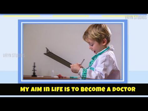 This article contains everything about “My Aim in Life”. Here you can see a video that explains beautifully about the essay. My Aim In Life Essay, My Aim In Life, Life Essay, Become A Doctor, Teach English To Kids, Aim In Life, Essay About Life, Doctor For Kids, Becoming A Doctor