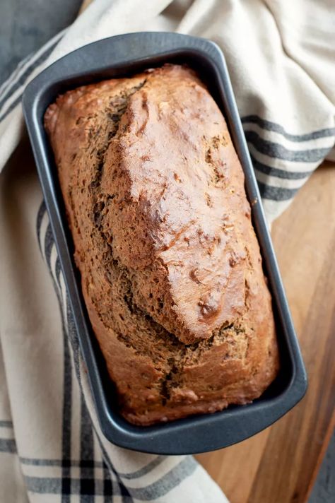 Whole Banana Bread Recipe Upcycled Food, Cafe Recipes, Earth Month, Make Banana Bread, Banana Peel, Pastry Flour, Food Scraps, Food Coma, Banana Bread Recipe