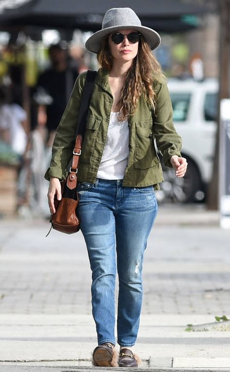 Felt Hat Outfit, Rachel Bilson Style, Hat Outfit, Style Inspiration Casual, Rachel Bilson, Celebrity Street Style, Outfits With Hats, Cute Hats, Felt Hat