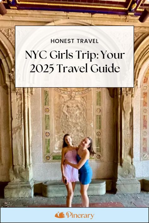 Ready for an unforgettable girls trip? Pinerary’s 3-day NYC itinerary has everything you need for a perfect getaway. Discover must-see destinations, explore fun things to do with friends, and enjoy the city’s summer travel aesthetic. Make NYC your next 2025 travel destination and tick off those bucket list experiences. Get started on your planning now! #NYCGirlsTrip #DiscoverNYC #BucketListTravel New York Girls Trip, Nyc Girls Trip, Summer Travel Aesthetic, 2025 Travel, Nyc Itinerary, Terrace Hotel, Tavern On The Green, Things To Do With Friends, Nyc Girl