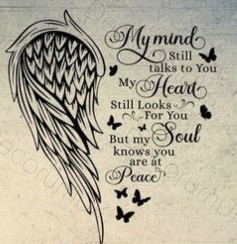 In Remembrance Tattoos Husband, In Remembrance Of Mom Tattoos, Vader Tattoo, Tattoos For Dad Memorial, Alas Tattoo, Memorial Tattoo Quotes, Angel Wings Svg, Memorial Tattoo Designs, Memory Tattoos