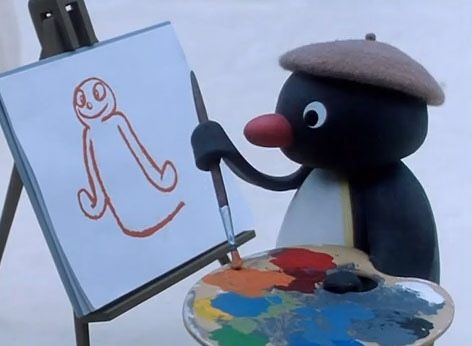 Pingu Memes, Pingu Pingu, Wooden Container, 밈 유머, Bd Comics, The Shed, The Painter, Funny Profile Pictures, Cartoon Pics