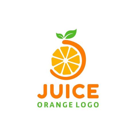 Orange Logo Design, Citrus Logo, Juice Logo, Juice Company, Initial J, Bank Branding, Hd Logo, Fire Horse, Fresh Logo