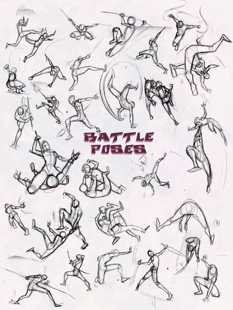 Battle posses Swords Design, Action Pose Reference, Some Sketches, Drawing Body Poses, Different Poses, Gesture Drawing, Funny Illustration, Poses References, Figure Drawing Reference