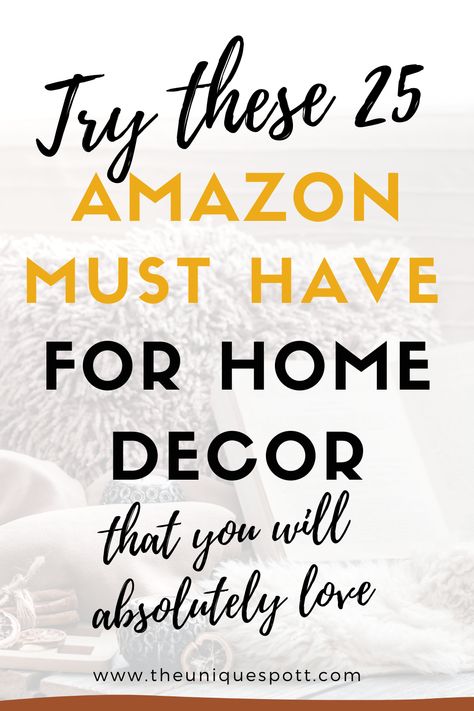 Amazon Must Haves For Bedroom Decor, Amazon Influencer Home Decor, Amazon Finds Room Decor, Amazon Must Haves 2020, Amazon Christmas Decorations, Decor From Amazon, Amazon Decor Finds, Home Decor Sites, Amazon Christmas