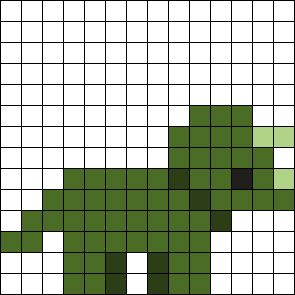 Pearler Bead Patterns Dinosaur, Dinosaur Pony Bead Pattern, Perler Bead Bearded Dragon, Dinosaur Kandi Pattern, Kandi Pixel Art, Dino Perler Bead Pattern, Toothless Perler Bead Patterns, Pony Bead Dinosaur, Pixel Art Pattern Dinosaur