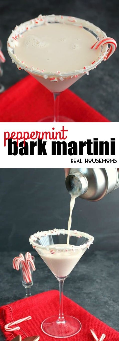 Peppermint Martini Recipe, Best Christmas Cocktails, Rum Chata, Christmas Cocktails Easy, Peppermint Martini, Christmas Drinks Alcohol Recipes, Christmas Martini, Christmas Drinks Alcohol, Peppermint Patty