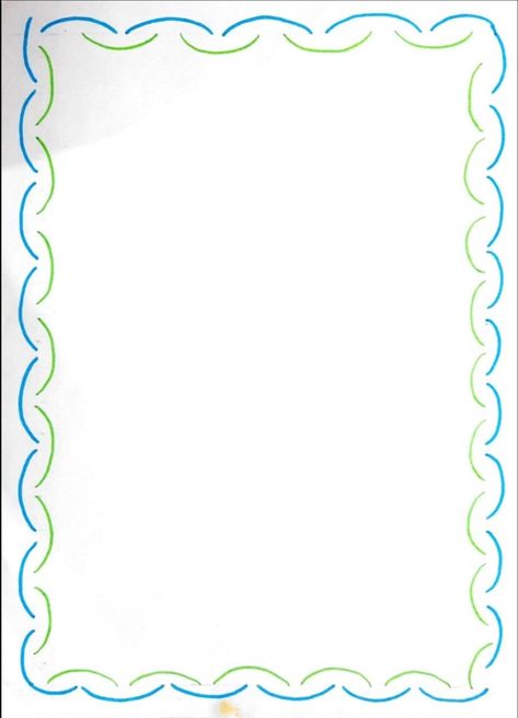 Simple A4 Page Borders, Ruled Paper Border Design, Project Boarder Designs Aesthetic Simple, Boarder Designs Aesthetic Drawing, Outline Border Design For Project, Simple Boarder Designs For Project, Simple Boarders Designs For Projects, Borders For Project Simple, Simple Boarder Ideas For Project Ideas