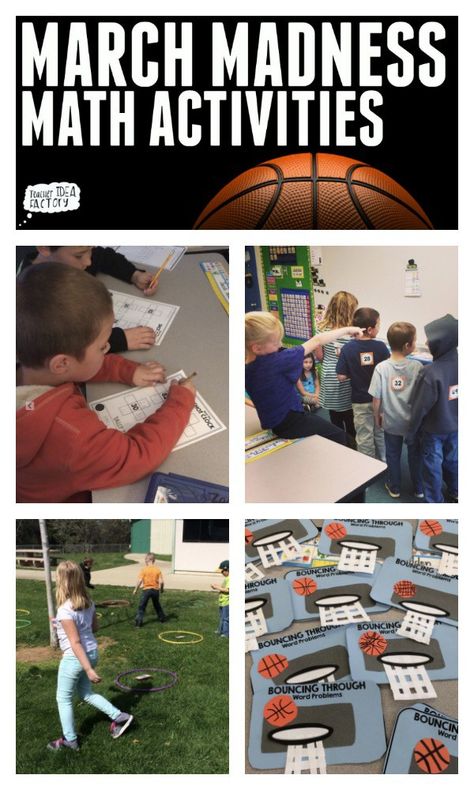 March Madness Math Activities, March Madness Reading Challenge, March Madness Activities, March Madness Math, March Madness Books, Church Youth Group Activities, Family Math Night, March Math, Sports Theme Classroom