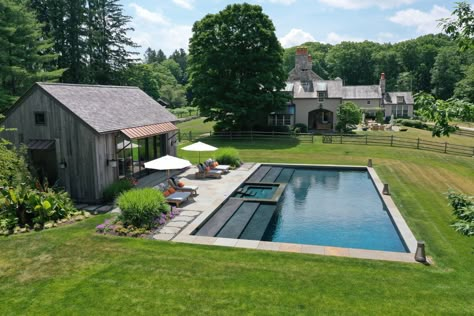 COUNTRY — DRAKELEY POOL COMPANY Country Pool, Deck Piscina, Living Pool, Spa Jacuzzi, Pools Backyard Inground, Pool Landscape Design, Small Pool Design, Dream Pools, Backyard Pool Designs