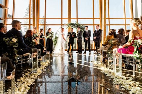 19 Best Wedding Venues in Calgary | Geoff Wilkings Photography Calgary Wedding Venues, Hotel Wedding Ceremony, Indoor Wedding Photos, Wedding Organizer, Hotel Wedding Venues, Calgary Wedding, Wedding Inside, Beautiful Wedding Venues, Wedding Reception Venues