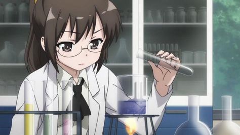 Anime Chemistry Aesthetic, Science Anime Aesthetic, Anime Science Lab Background, Anime Laboratory Background, Chemistry Aesthetic Background, Chemistry Anime, Chemistry Girl Aesthetic, Anime Laboratory, Anime Scientist