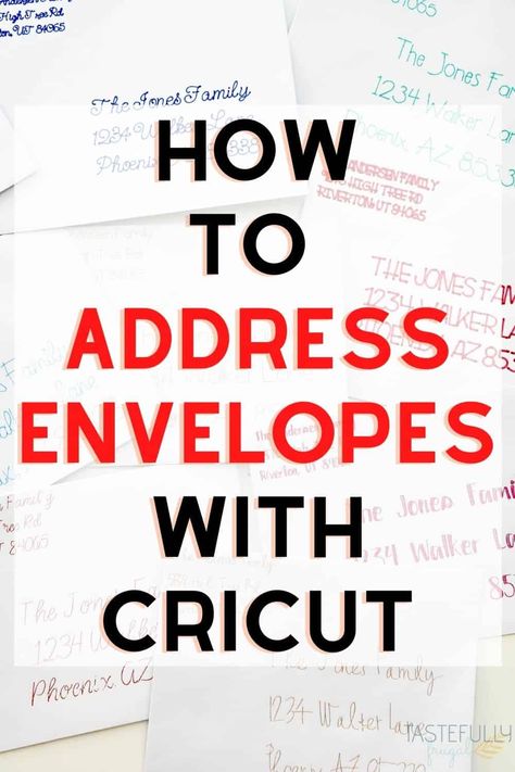 How To Address Envelopes, Cricut Basics, Circuit Machine, Craft Cricut, Business Card Design Black, Address Envelopes, Cricut Business, Maker Ideas, Cricut Help