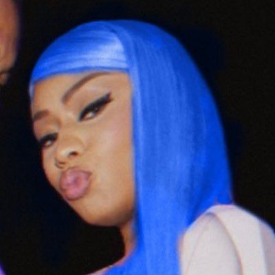 Nicki Minaj Blue Hair, Nicki Minaj Blue Aesthetic, Blue Nicki Minaj, Nicki Minaj Blue, Harajuku Barbie, Nicki Minaj Wallpaper, Nicki Minaj Barbie, Nikki Minaj, Nicki Minaj Pictures