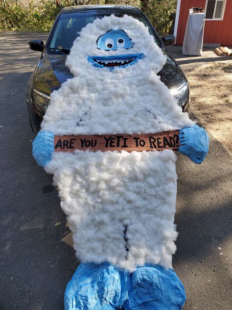 Yeti Trunk Or Treat Ideas, Yeti Decoration Ideas, Yeti Bulletin Board Ideas, Homeroom Activities, Yeti Party, Thanksgiving Math Centers, Fair Theme, Scholastic Book Fair, Winter Holiday Crafts