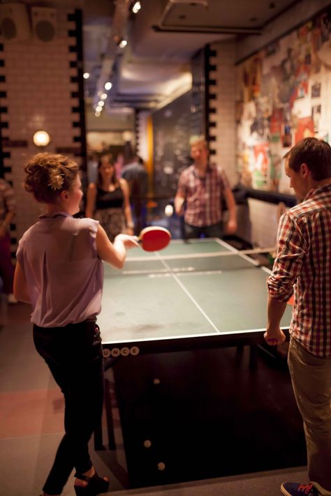 Couples playing ping pong Ping Pong Photography, 2024 Hobbies, Ping Pong Party, Big Top Burger, Bf Aesthetic, Couples Play, California Vibe, League Table, Friday Nights