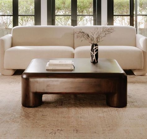 Linden Square Coffee Table (50") | West Elm Rectangle Glass Coffee Table, Square Wood Coffee Table, Walnut Coffee Table Modern, Dark Wood Coffee Table, Coffee Table Flowers, Brown Coffee Table, Coffee Table With Shelf, Mid Century Modern Coffee Table, Mid Century Coffee Table