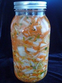 White Kimchi Ready-to-Eat Mild Kimchi Recipe, Mild Kimchi, White Kimchi Recipe, Kimchee Recipe, White Kimchi, Koreansk Mad, Lacto Fermentation, Making Sauerkraut, Preserving Foods