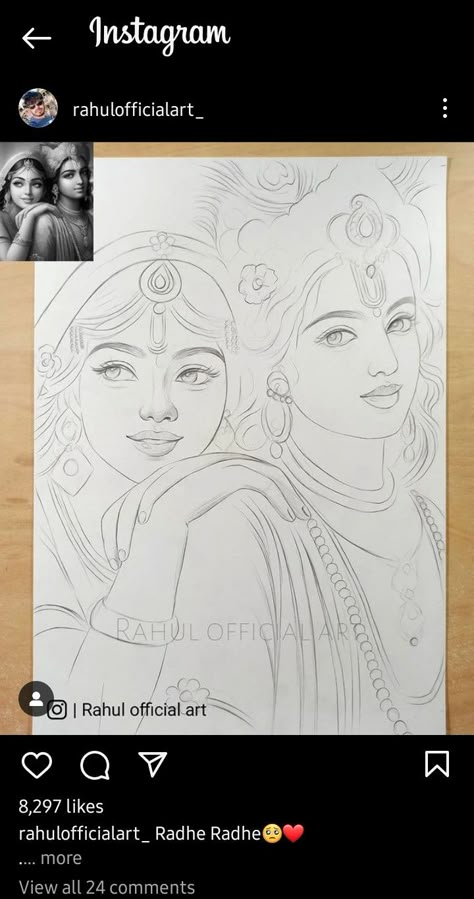 Lakshmi Devi Drawing Easy, Radha Sketch Pencil, Radha Krishna Sketch Painting, Radha Krishna Images Drawing, Radhe Krishna Drawing Pencil, Radha Krishna Drawing Sketch, Radhe Krishna Painting Canvas, Radha Krishna Painting Easy, Radhe Krishna Sketch