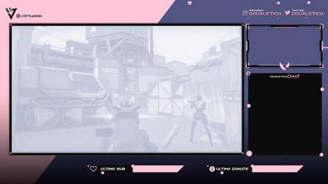 Stream Overlay Ideas, Stream Layout, Good Backgrounds, Chrome Text, Overlays Twitch, Overlay Ideas, Live Tiktok, Streamers Twitch, Disney Canvas Art