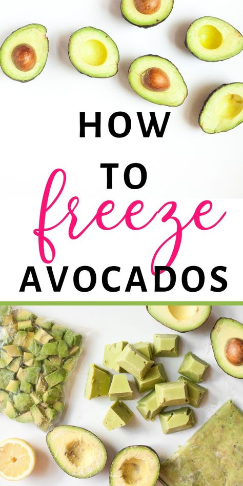 Did you know that freezing avocados seriously works? Here are 4 Ways to Freeze Avocados so you can save loads of money when they're on sale! Freezing Avocados -- 4 Ways to Do It! #avocado #freezerfood Freezing Avocados, Can You Freeze Avocado, Freeze Avocado, Loads Of Money, Freezing Vegetables, Freezing Fruit, How To Make Taco, Sprouts With Bacon, Frozen Veggies