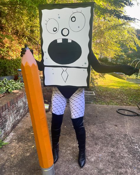 Doodlebob wants to know are you coming to @dragoncon and if so, what are you cosplaying?! . . . #doodlebob #cosplay #dragoncon #spongebob Spongebob Halloween Costumes Diy, Doodle Bob Costume, Doodlebob Costume, Spongebob Cosplay, Spongebob Costumes, Spongebob Halloween, Spongebob Costume, Meme Costume, Costumes 2024