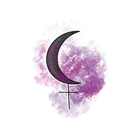 Lilith Symbol And Sigil For The Goddess And Demon In Mythology Symbols And Their Meanings, The Occult, Tattoo Designs, Moon