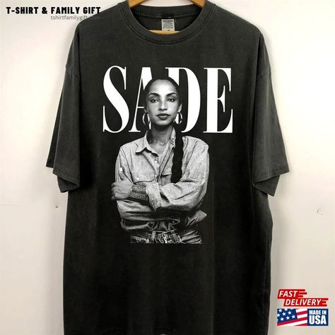 Sade Diamond Life T-Shirt Smooth Operator No Ordinary Love Deluxe T Shirt Gift For Fan Unisex Check more at https://tshirtfamilygift.com/product/sade-diamond-life-t-shirt-smooth-operator-no-ordinary-love-deluxe-t-shirt-gift-for-fan-unisex/ No Ordinary Love, Love Deluxe, Sade Adu, Diamond Life, Smooth Operator, Statement Tees, Comfort Color, Unisex Tshirt, Graphic Tee Shirts