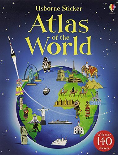 Sticker Atlas of the World by Alice Pearcey https://www.amazon.co.uk/dp/1409557235/ref=cm_sw_r_pi_dp_U_x_1iQkAb0K63RB4 Atlas Book, Montessori Geography, Buy Stickers, Usborne Books, Book People, Flags Of The World, Amazon Book Store, Inspirational Books, Sticker Book