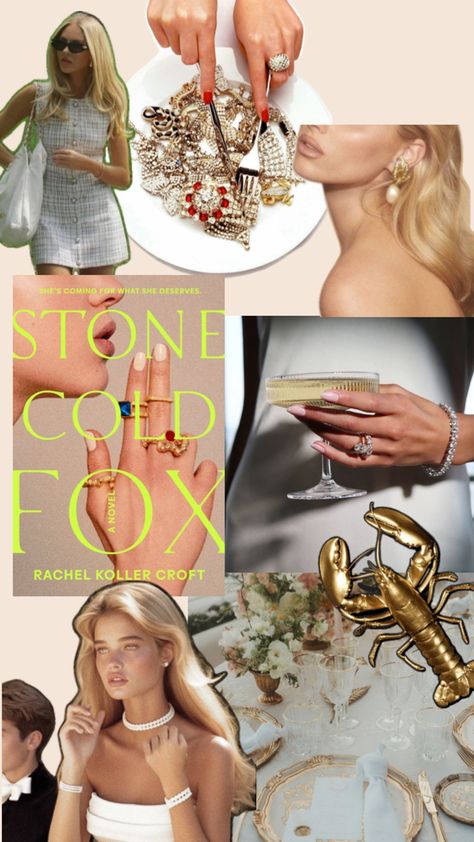 Stone cold fox Rachel Koller Croft book aesthetic Stone Cold Fox, Stone Cold, Book Aesthetic, Mood Board, Fox, Stone