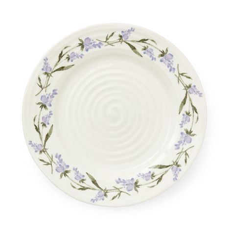 PRICES MAY VARY. DELECTABLE DINING: Serve up a delicious meal for the family with this porcelain Sophie Conran Lavandula salad plates. Perfect for springtime dining, the plates are beautifully decorated with a lavender sprig design in soft shades of purple and green. Layer with the matching dinner plates or with Sophie White dinner plates for a fresh update. MAKE EVERYDAY BEAUTIFUL: Designed by Sophie Conran, each piece is beautifully tactile, having the look of being hand-thrown. Each porcelain Lavender Design, Sophie Conran, Diy Pottery Painting, Color Me Mine, Birthday Plate, Wedding Plates, Pretty Plates, White Dinner Plates, Floral Plates