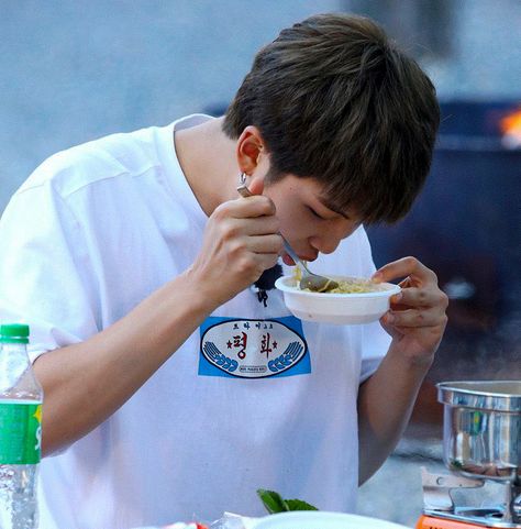 Namjoon Eating, Rm Bts, Run Bts, Kim Namjoon, Bts