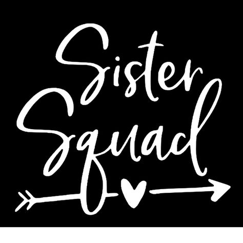 Sister Squad Shirt, Best Sisters Wallpapers, T Shirts Design Ideas Creative, Sister Shirts For Adults, Tee Shirt Designs Ideas, Twilight Trip, Sister Signs, Sister T Shirts, Siblings Shirts