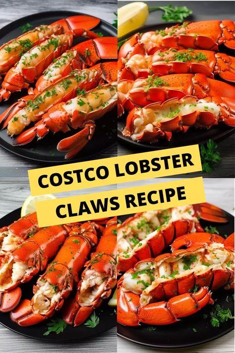 costco lobster claws recipe Lobster Claw Recipe, Costco Recipes, Beef Ragu Recipe, Lobster Recipe, Red Wine Recipe, Costco Food, Fried Lobster, Frozen Lobster, Costco Meals