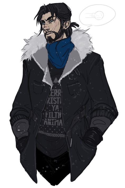 Winter Coat Character Design, Winter Outfit Character Design, Drawing Winter Clothes, Winter Outfits Drawing Male, Winter Character Design Male, Winter Fantasy Clothing Male, Winter Clothing Drawing, Winter Outfits Art, Anime Winter Outfit