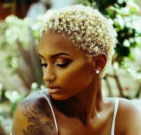 Short afro hairstyles