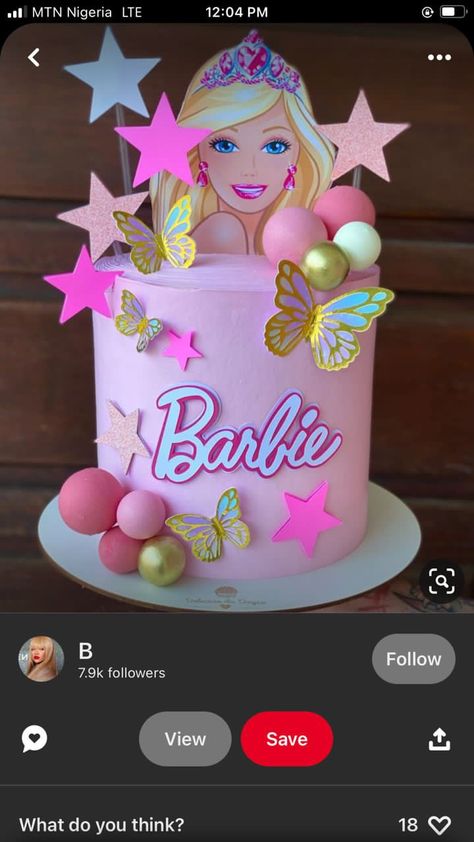 Barbie Birthday, Thinking Of You, Pastel, Pasta, Cake, Birthday, Quick Saves