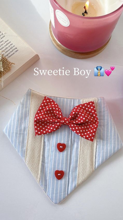 Calling all boys out there!!📣📣 Meet “SWEETIE BOY” 👔💐 another cute design for your little boy! This shirt design comes with suspenders, an… | Instagram Dog Bandana Design Ideas, Dog Apparel Pet Fashion, Dog Bandana Diy, Boy Dog Clothes, Dog Bandana Pattern, Handmade Dog Accessories, Dog Sewing Patterns, Flower Cat Collar, Dogs Diy Projects