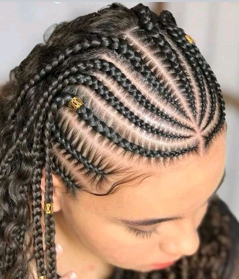 Braids Front Of Head, Biracial Hair, Braided Cornrow Hairstyles, Hairdos For Curly Hair, Natural Hair Braids, Hair Stylist Life, Natural Hair Styles Easy, Braids For Long Hair, Girls Hairstyles Braids