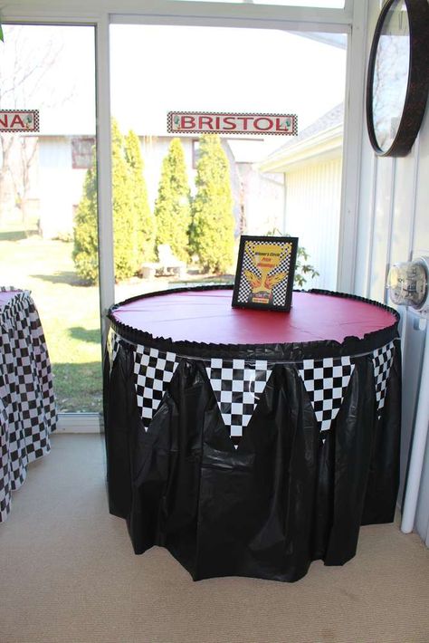 Car Birthday Party Ideas, Race Car Birthday Party Ideas, Nascar Birthday, Nascar Party, Hotwheels Birthday Party, Racing Party, Racing Theme, Car Birthday Party, Race Car Themes