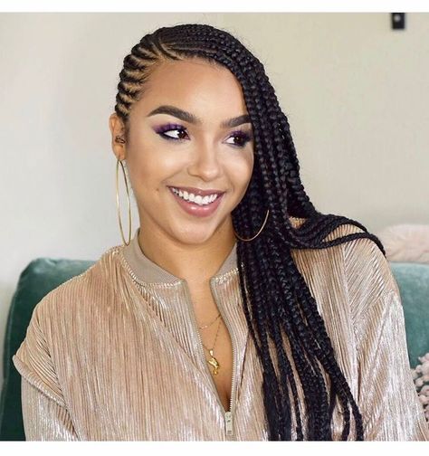 Braid Trends, Lemonade Braids, Sophisticated Hairstyles, Eagle Wings, Feed In Braid, Hair 2018, Beautiful Braids, Cornrow Hairstyles, Cornrows Braids